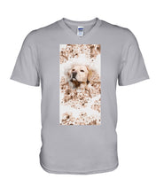 Load image into Gallery viewer, Labrador Retriever Gift For Dog Lovers Vintage Flower Guys V-Neck
