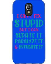 Load image into Gallery viewer, I Can't Fix Stupid But I An Sadate It Gift For Girls Phone case
