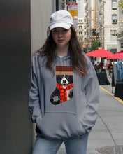 Load image into Gallery viewer, Santa Border Collie In Stock Gift For Dog Lovers Hoodie

