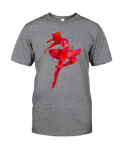 Load image into Gallery viewer, Colorful Red Pink Ballet Girl Gift For Ballet Dancer Guys Tee
