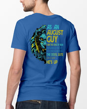 Load image into Gallery viewer, As An August I Am The Kind Of Man Lion Birthday Gift Guys Tee
