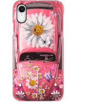 Load image into Gallery viewer, Pink Phone Case With Flowers And Butterfly Gift For Pink Lovers Phone case
