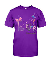 Load image into Gallery viewer, Love Butterflies Grandma Life Gift For Grandma Guys Tee
