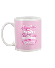 Load image into Gallery viewer, Daughter Of A Veteran Freedom Isn't Free Gift For Daughter Mug
