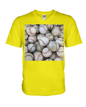 Load image into Gallery viewer, Lovely Phone Case Baseball Full Of Balls Gift For  Baseball Lovers Guys V-Neck
