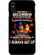 Load image into Gallery viewer, December Superwoman  Life Has Knocked Me Down Birthday Meaningful Gift Phone case
