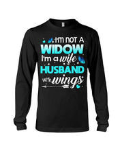 Load image into Gallery viewer, I'm A Wife Husband With Wings Trending Unisex Long Sleeve
