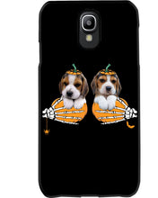 Load image into Gallery viewer, Beagle Hand Bones My Breast Gift For Dog Lovers Phone case
