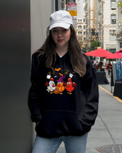 Load image into Gallery viewer, Chicken Pumpkin Smile Happy Halloween Gift For Friends Hoodie
