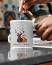 Load image into Gallery viewer, Custom Name Deers Gift For Boyfriend Till Our Last Breath Mug
