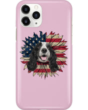 Load image into Gallery viewer, English Cocker Spaniel US Sunflower Gift For Dog Lovers Phone case
