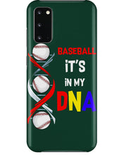 Load image into Gallery viewer, Baseball Be My DNA Gift For Sport Lovers Phone case
