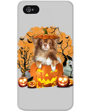 Load image into Gallery viewer, Chihuahua Book Pumpkin Halloween Gift For Dog Lovers Phone case
