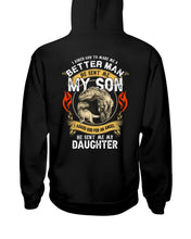 Load image into Gallery viewer, God Sent Me My Son And My Daughter Custom Design Hoodie
