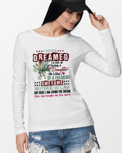 Load image into Gallery viewer, Protea Being A Daughter In Law Of A Freaking Awesome Mother In Law Gift For Women Unisex Long Sleeve
