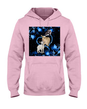 Load image into Gallery viewer, Lovely Phone Case Twinkling Blue Heart Gift For Goat Lovers Hoodie
