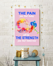 Load image into Gallery viewer, The Pain You Feel Today Will Be The Strength Gift For Women Vertical Poster
