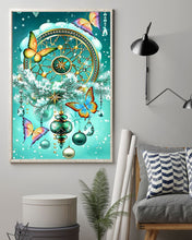 Load image into Gallery viewer, Butterfly Gorgeous Diamond With Dreamcatcher Gift For Girls Vertical Poster

