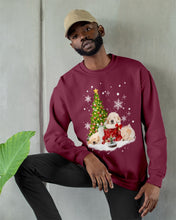Load image into Gallery viewer, Funny Golden Retrievers Sleep In Red Boots Gift For Dog Lovers Sweatshirt
