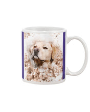 Load image into Gallery viewer, Labrador Retriever Gift For Dog Lovers Vintage Flower Mug
