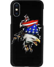 Load image into Gallery viewer, Eagle Giant Scratch USA Flag Gift For Women Phone case
