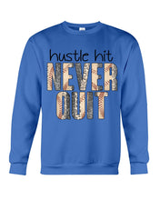 Load image into Gallery viewer, Baseball Hustle Hit Never Quit Gift For Lovers Sweatshirt
