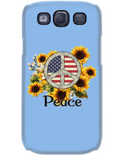 Load image into Gallery viewer, Peace Sign Sunflower Birthday Gift For Girls Phone case
