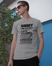 Load image into Gallery viewer, I'm Already Taken By December Sexy And Crazy Girl For Birthday Gift Guys Tee
