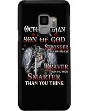 Load image into Gallery viewer, October Man Son Of God Birthday Meaningful Gift For Men Phone case
