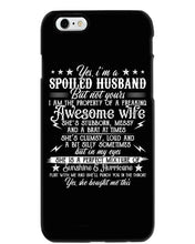 Load image into Gallery viewer, Shes Stubborn Messy And A Brat At Times Black Gift For Husband Phone case
