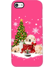 Load image into Gallery viewer, Funny Golden Retrievers Sleep In Red Boots Gift For Dog Lovers Phone case
