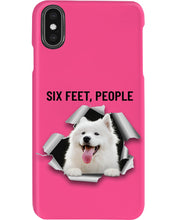 Load image into Gallery viewer, Six Feet People Alaska Husky  Unique Custom Design For Dog Lovers Phone case
