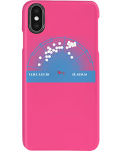 Load image into Gallery viewer, Pinpoint The Location In The Space Blue Phone case
