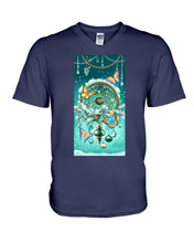 Load image into Gallery viewer, Butterfly Gorgeous Diamond With Dreamcatcher Gift For Girls Guys V-Neck
