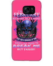 Load image into Gallery viewer, They Are A Reminder Of Time When Life Try To Break Me Gift For February  Men Phone case
