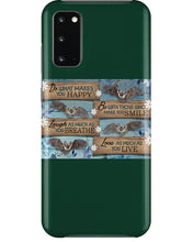 Load image into Gallery viewer, Do What Makes You Happy With Bats Gift For Girls Phone case
