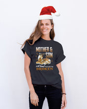Load image into Gallery viewer, Mother And Son A Bond That Can't Be Broken Guys Tee
