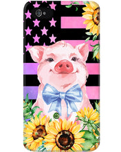 Load image into Gallery viewer, Pig America Flag Sunflower Special Custom Design Phone case
