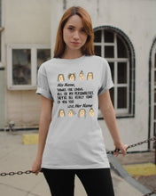 Load image into Gallery viewer, Custom Name Gift For Lover Thanks For Loving All Of My Personalities Guys Tee
