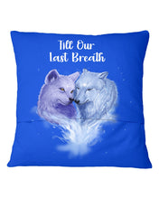 Load image into Gallery viewer, Custom Name Deers Gift For Boyfriend Till Our Last Breath Pillow Cover

