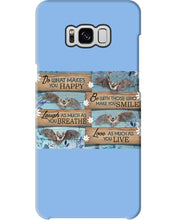Load image into Gallery viewer, Do What Makes You Happy With Bats Gift For Girls Phone case
