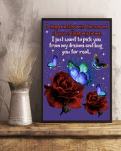 Load image into Gallery viewer, Butterfly Calling My Name Gift For Lover Vertical Poster
