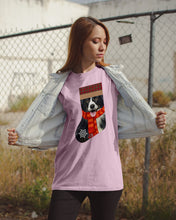 Load image into Gallery viewer, Santa Border Collie In Stock Gift For Dog Lovers Guys Tee
