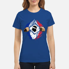 Load image into Gallery viewer, Corse Super Hero Flag Patriot Gift For Men Ladies Tee
