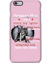 Load image into Gallery viewer, October Man Son Of God Birthday Meaningful Gift For Men Phone case
