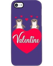 Load image into Gallery viewer, Couple Otter Valentine's Day Gift For Otter Lovers Phone case
