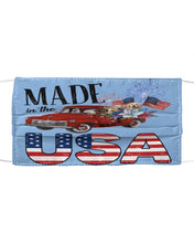 Load image into Gallery viewer, Horse Made In The America Red Car Gift For Horse Lovers Cloth Face Mask

