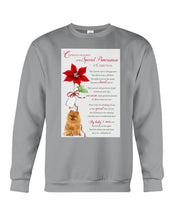 Load image into Gallery viewer, Pomeranian Cherished Memories At Christmas Gift For Dog Lovers Sweatshirt
