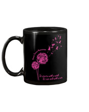 Load image into Gallery viewer, It Starts With A Wish Breast Cancer Awareness Meaningful Gift Mug
