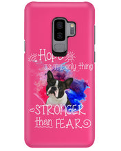 Load image into Gallery viewer, ln Boston Terrier Hope Is The Only Thing Gift For Dog Lovers Phone case
